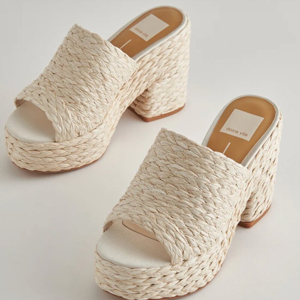 Dolce Vita Elora Heels - Natural